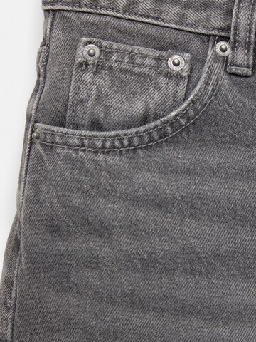 Pull&Bear Normální Džíny – šedá