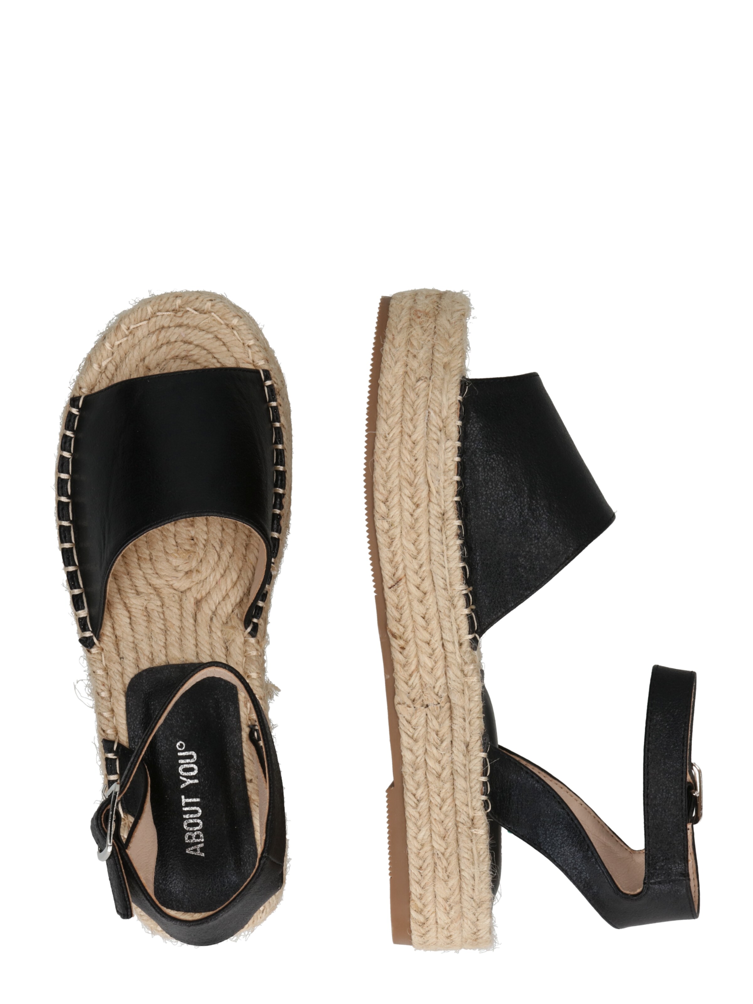 ABOUT YOU Sandaalit värissä musta