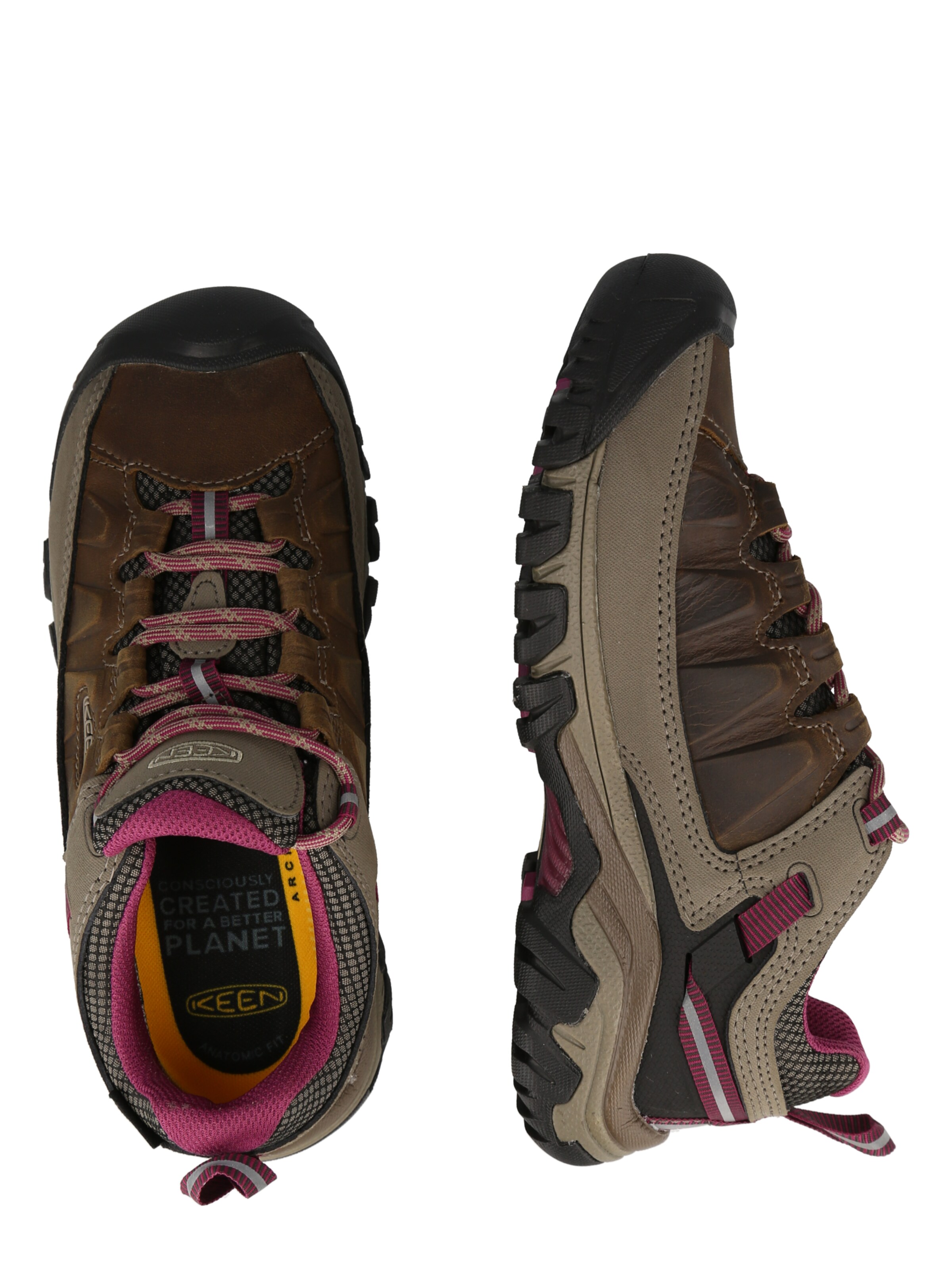 KEEN Lage schoen 'Targhee III WP' in Groen