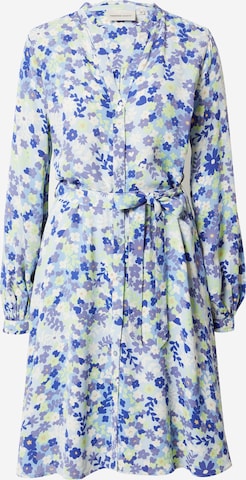 Fabienne Chapot Shirt Dress 'Dorien' in Blue: front