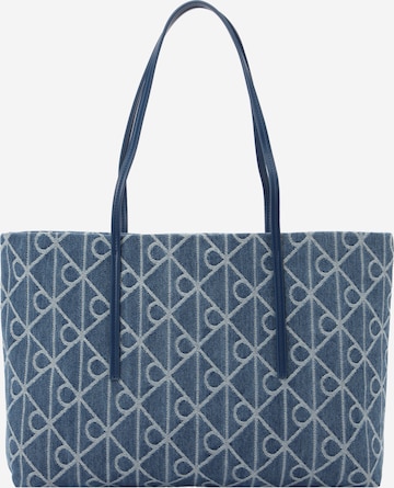 Calvin Klein Torba shopper w kolorze niebieski: przód