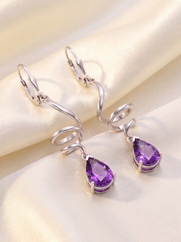 Jobo Earrings in Purple