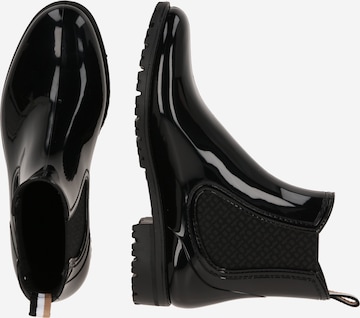 BOSS Black Rubber Boots 'Martha' in Black