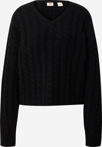 LEVI'S ® Kampsun 'Rae Sweater', värv must: eest vaates