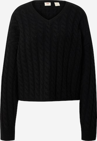 LEVI'S ® Pulóver 'Rae Sweater' - fekete: elől