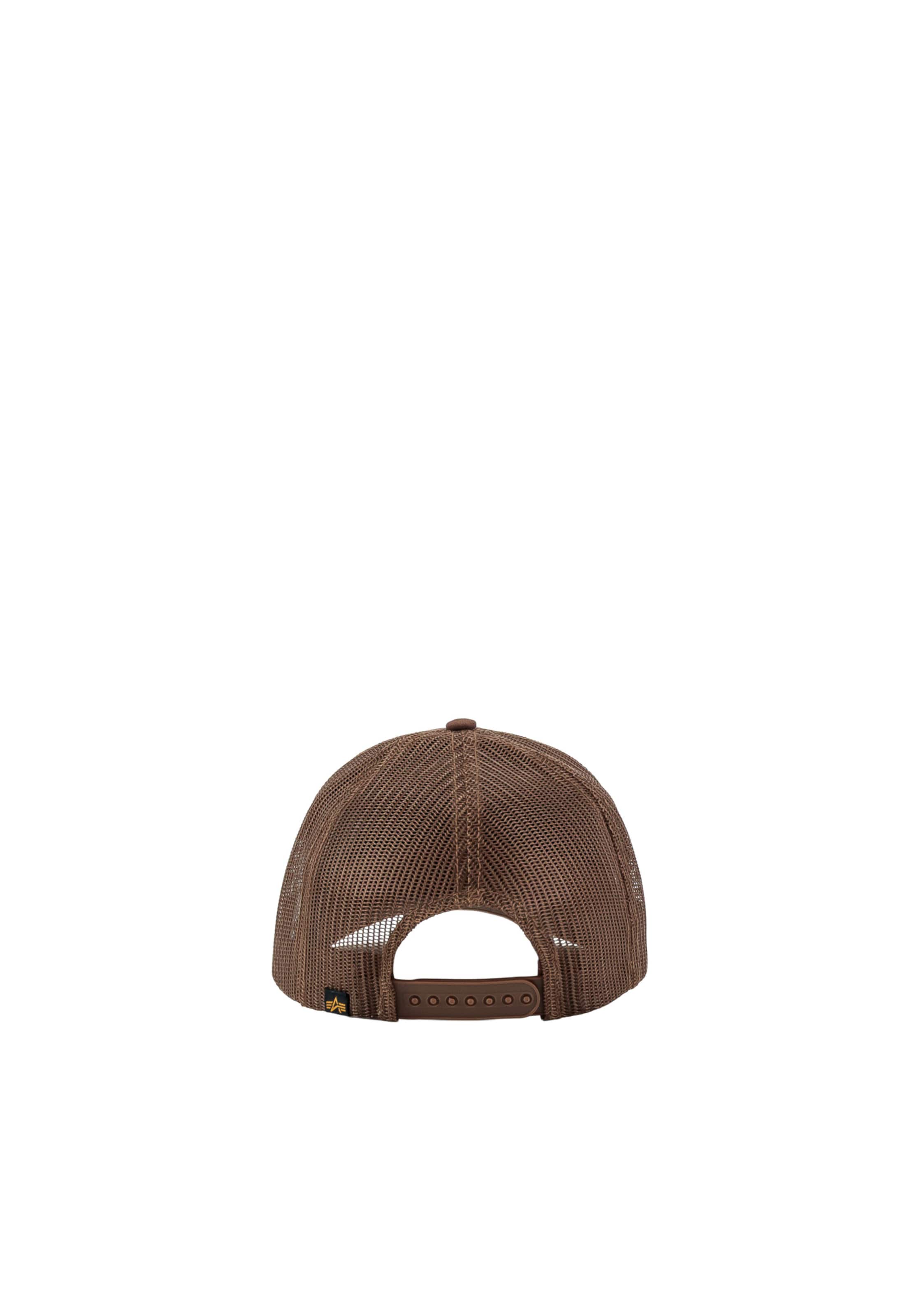 Cappello da baseball di ALPHA INDUSTRIES in marrone
