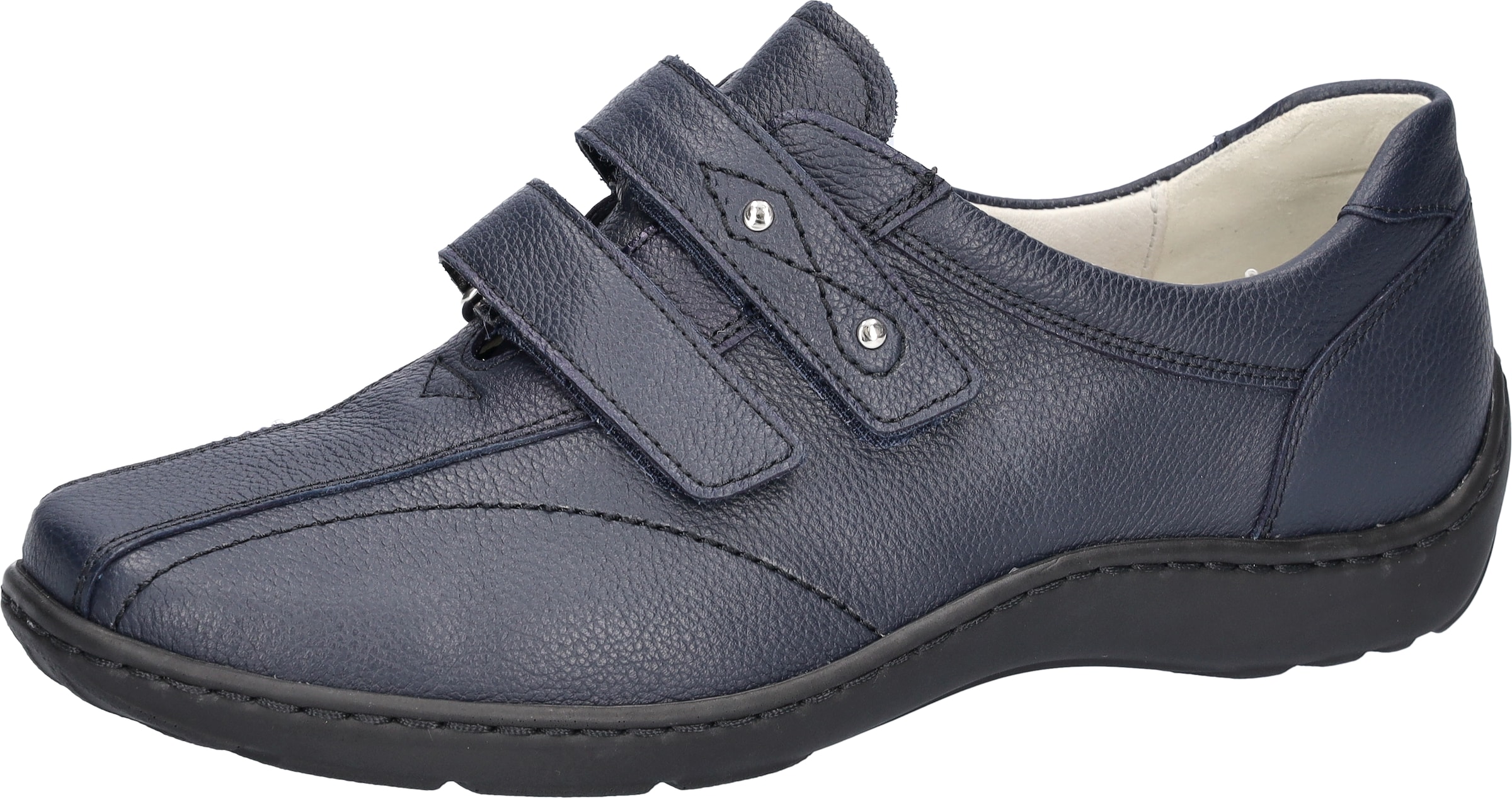WALDLÄUFER Classic Flats 'Henni' in Blue: front