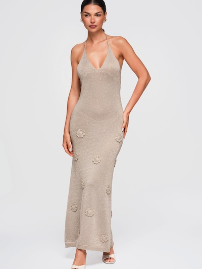 Ombre Abendkleid‌‌ in 36-38 in champagner, Produktansicht