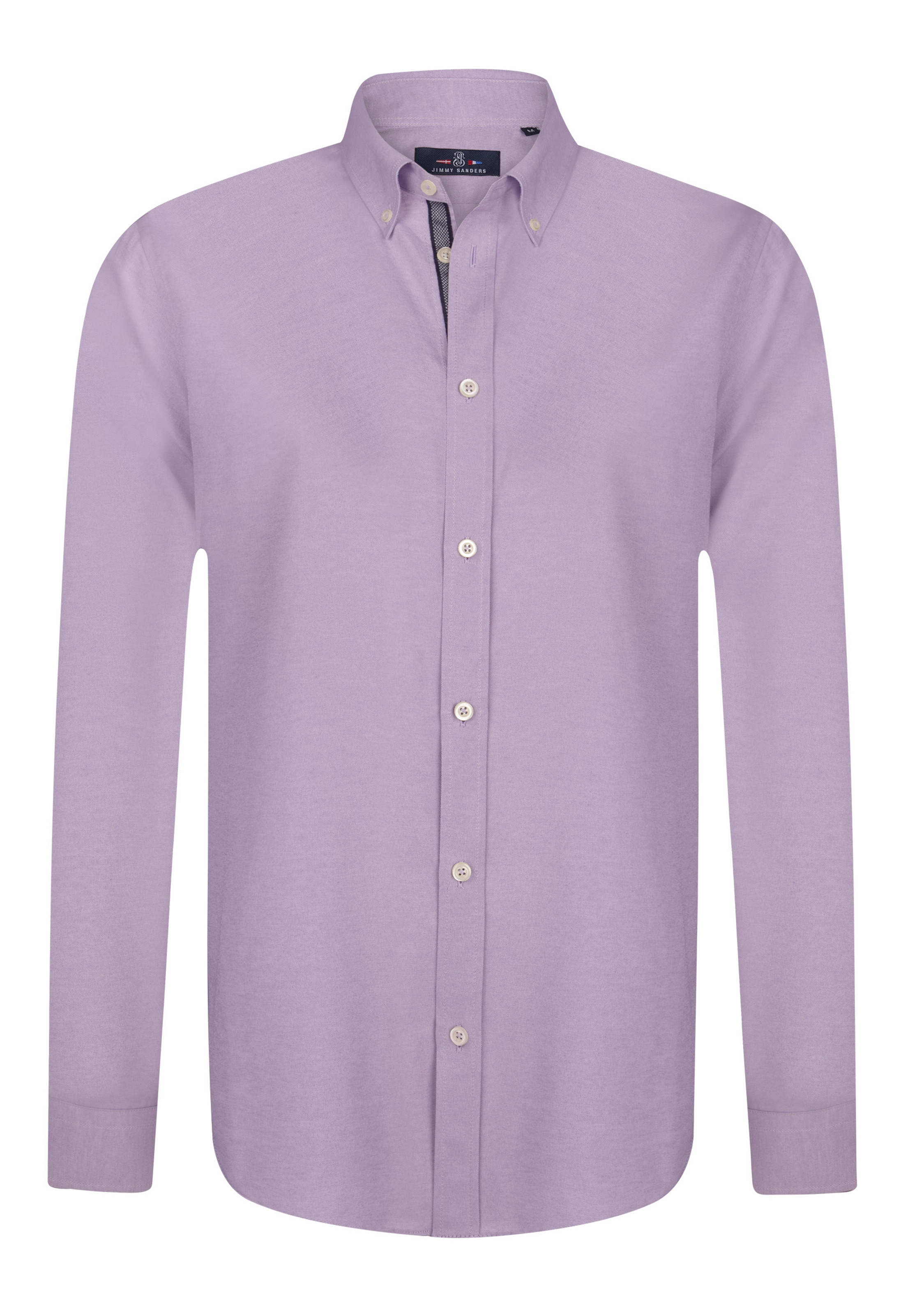 Jimmy Sanders Regular fit Πουκάμισο για το γραφείο σε λιλά: μπροστά
