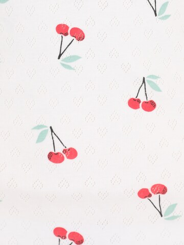 ETAM - Camiseta de noche 'CHERRY' en blanco