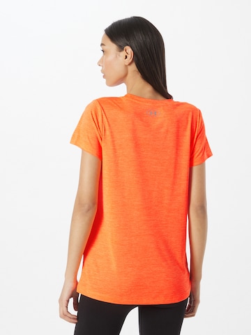 oranžinė UNDER ARMOUR Sportiniai marškinėliai 'Tech Twist'