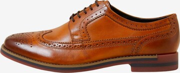 Marks & Spencer Lace-Up Shoes in Brown: front