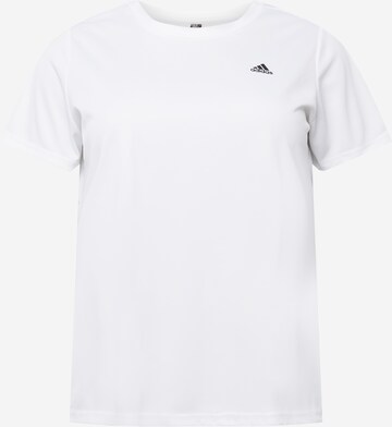 ADIDAS PERFORMANCE Functioneel shirt 'Designed 2 Move' in Wit: voorkant