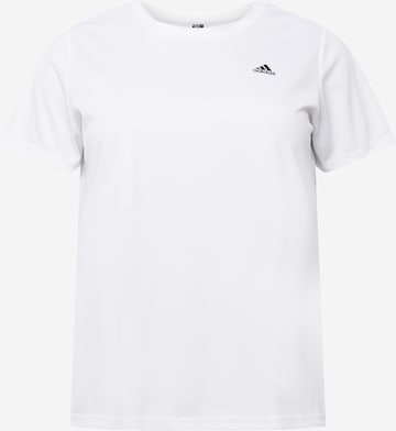 ADIDAS PERFORMANCE Performance Shirt 'Designed 2 Move' in White: front