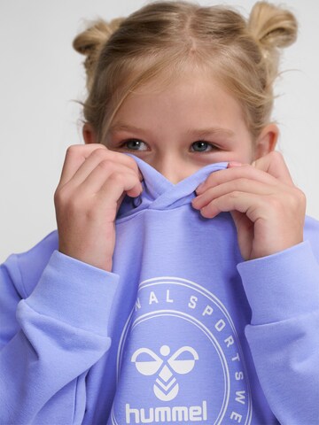 Hummel Sweatshirt 'Cuatro' in Blauw