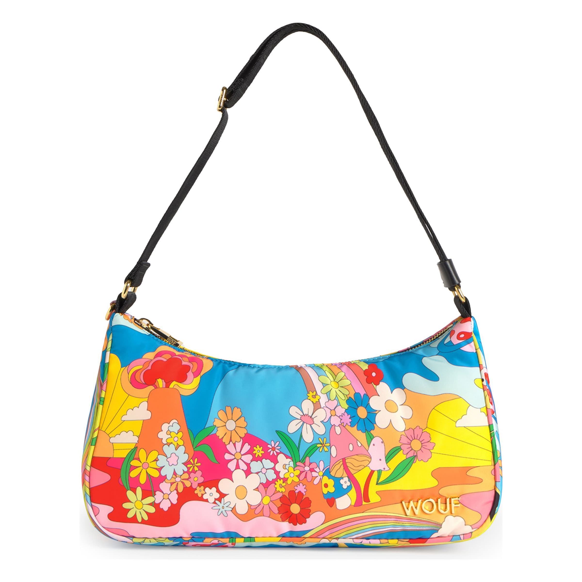 Borsa a spalla 'Studio' di Wouf in colori misti: frontale