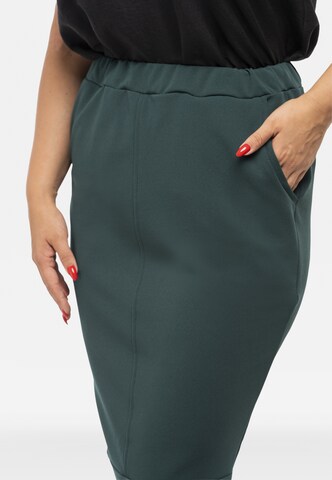 Karko Skirt ' ERYKA ' in Green