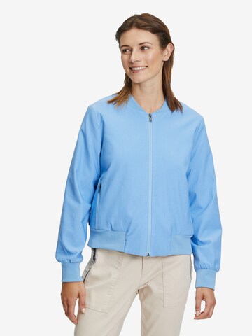 Betty & Co Blouson mit Rippbündchen in Blau: predná strana