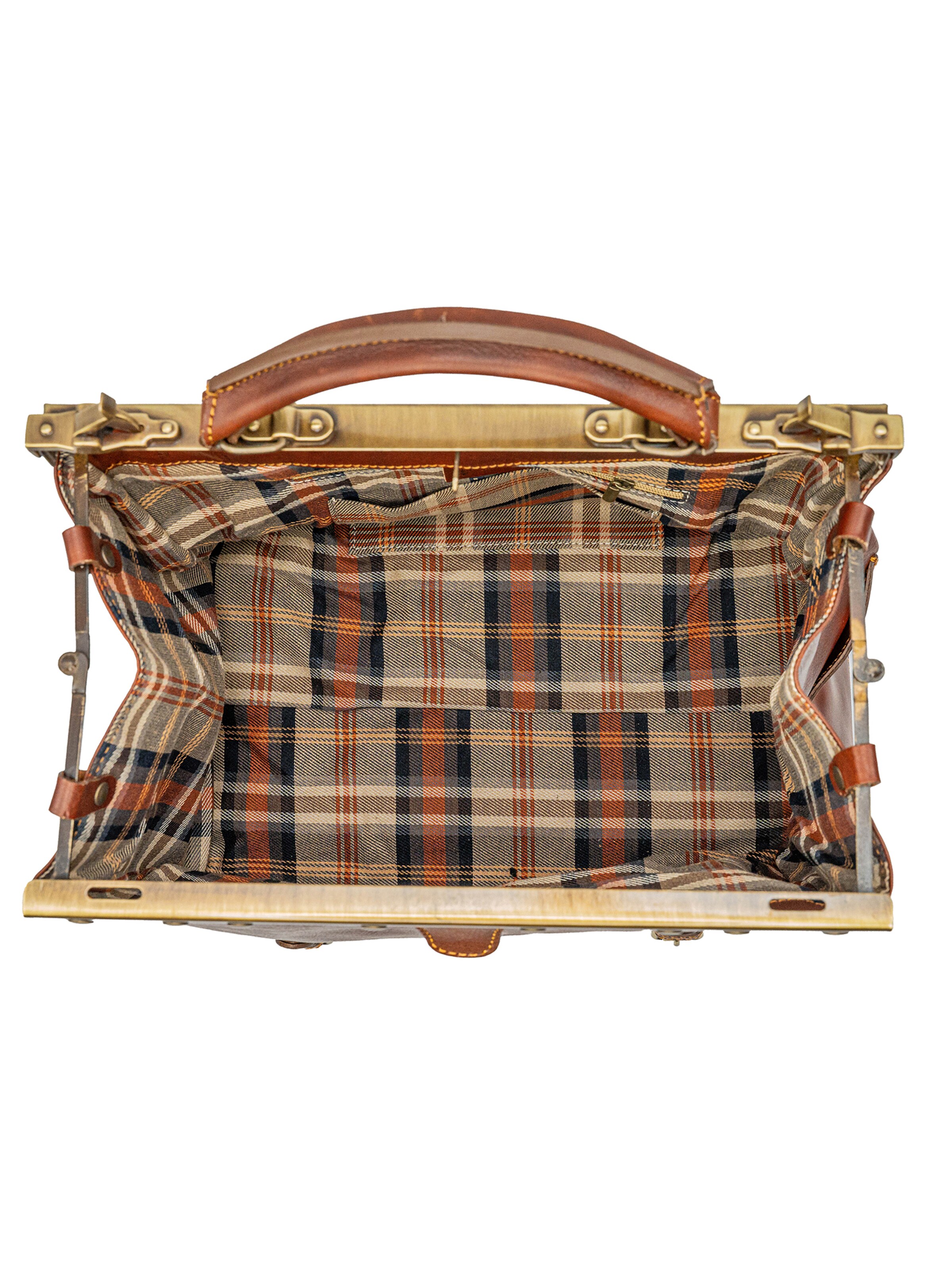 bupell Reisetasche 'Arzttasche Michele'‌‌‌‌ in Braun