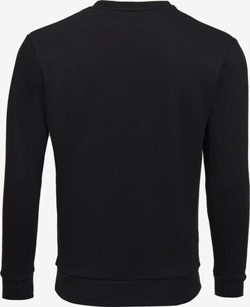 Mikon Sweatshirt 'Sense' in Zwart