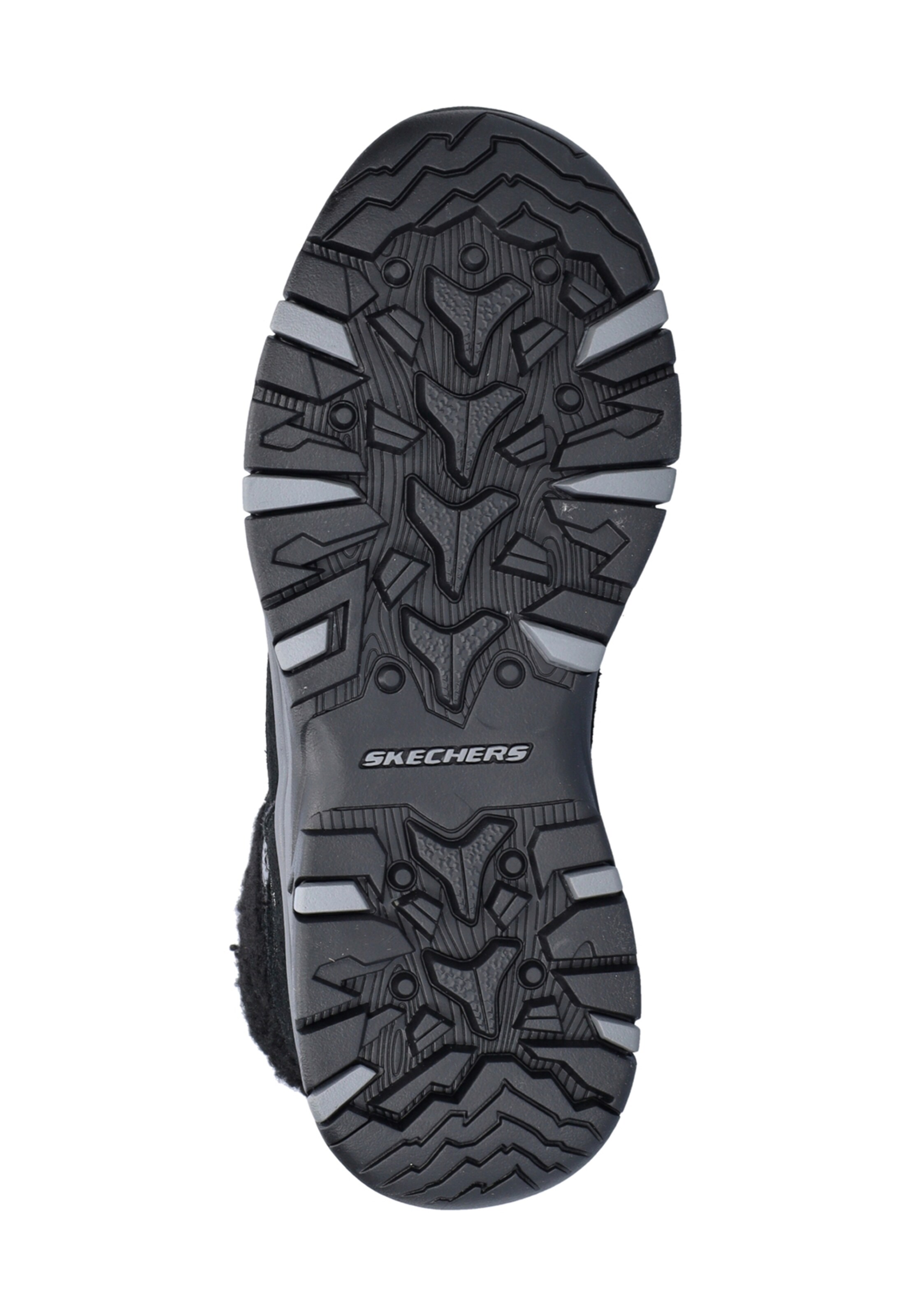 juoda SKECHERS Suvarstomieji kulkšnis dengiantys batai