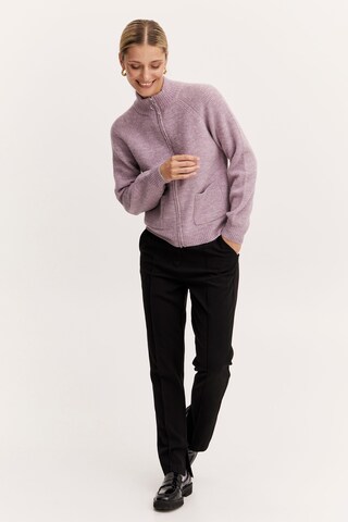 b.young Knit Cardigan 'MARTINE' in Purple