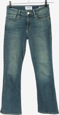 Frame Denim Boot Cut Jeans in 24-25 in Blue: front