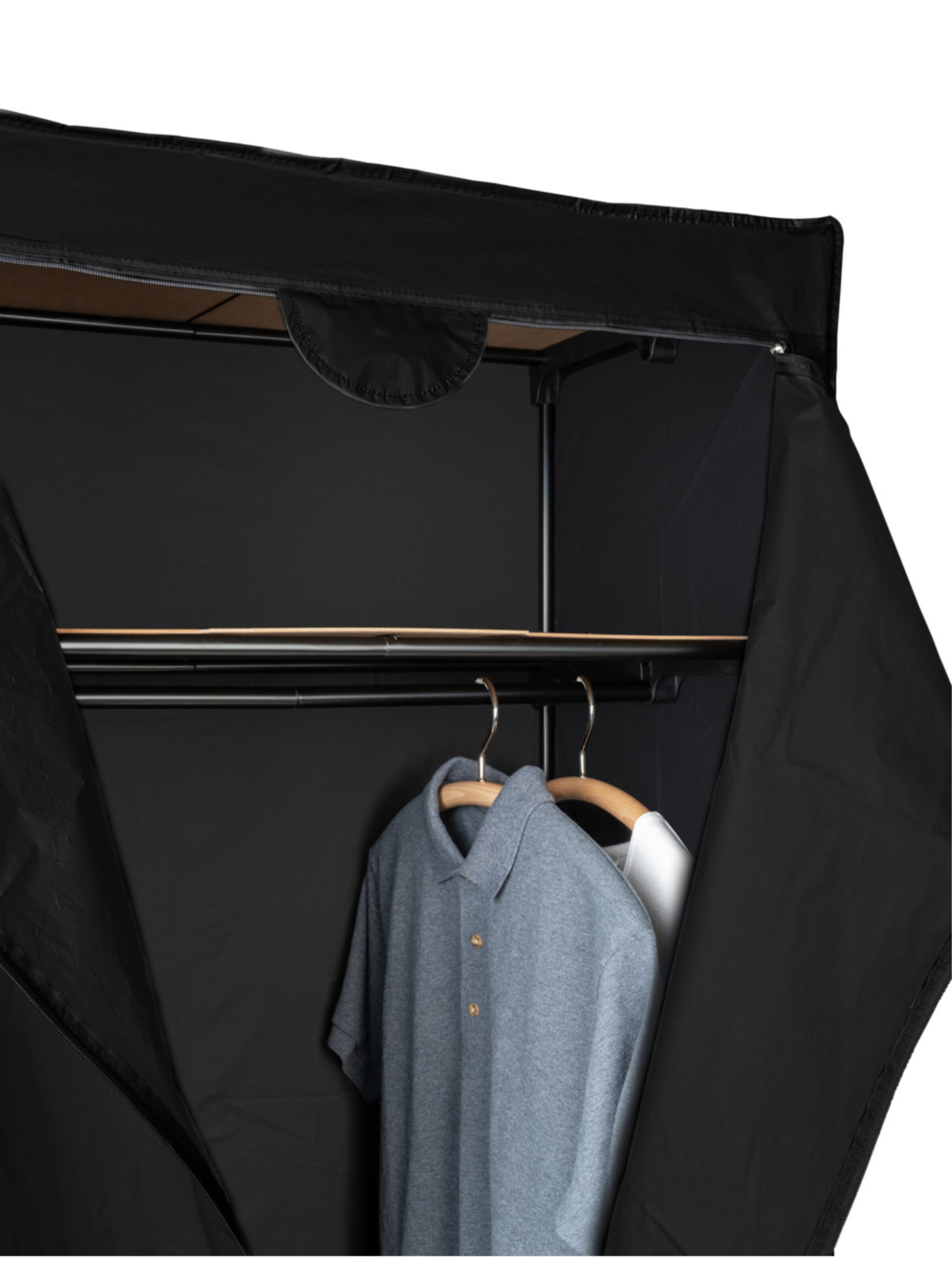 Wenko Laundry Basket in Black