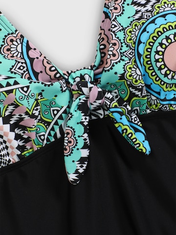 bonprix T-shirt Badpakjurk in Zwart