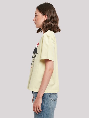 T-shirt 'Fuji' F4NT4STIC en jaune