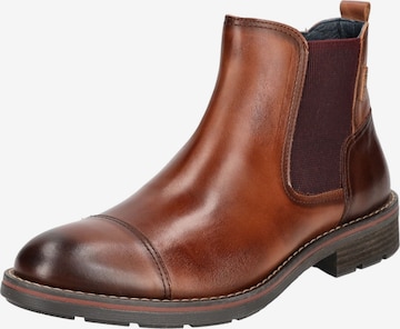 PIKOLINOS Chelsea boots in Brown: front