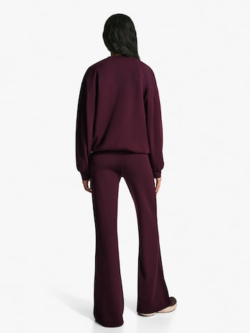 Bershka Sweatshirt in Rot