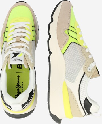 Pepe Jeans Sneakers 'BRIT PRO NEON M' in Yellow