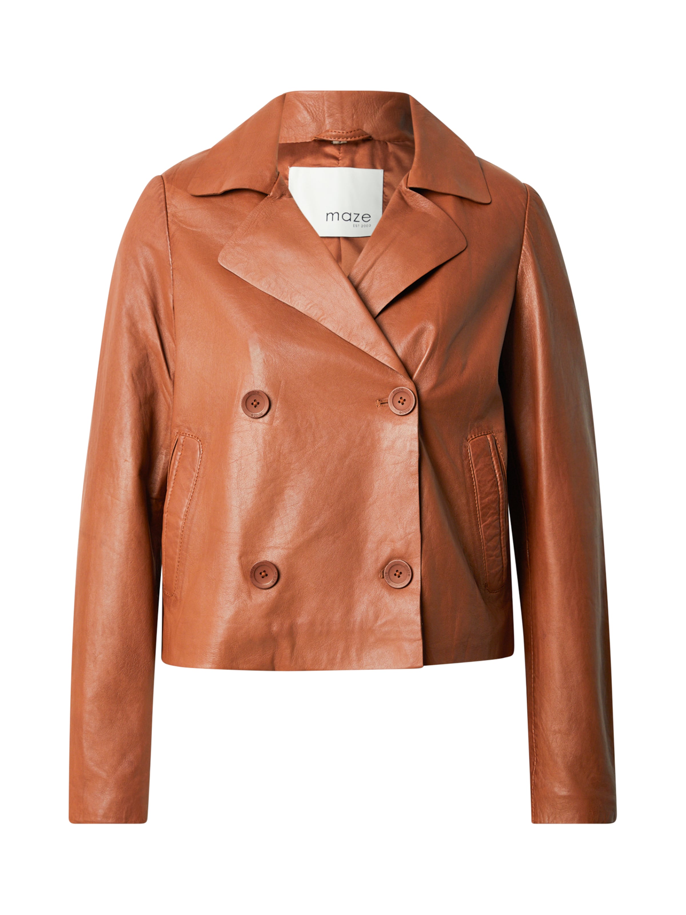 Maze Prechodná bunda - Hnedá: predná strana