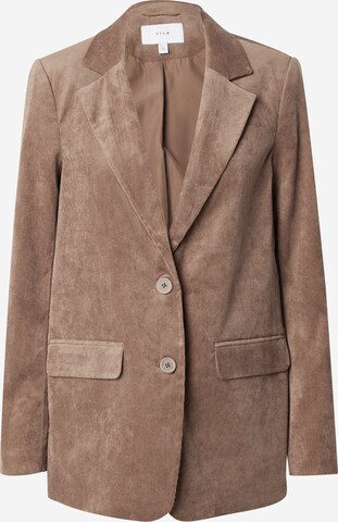 VILA Blazer in Brown: front