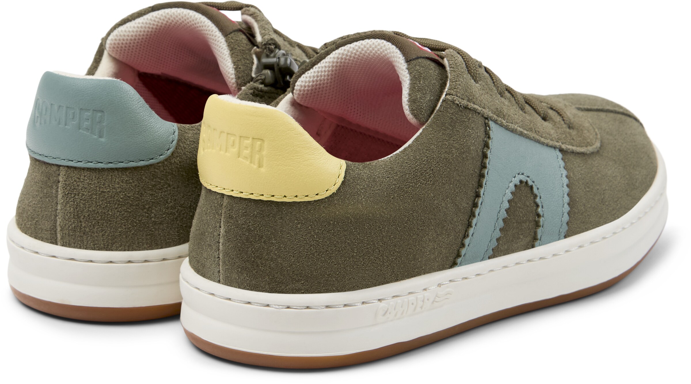 CAMPER Sneakers 'Runner Four Twins' in Groen