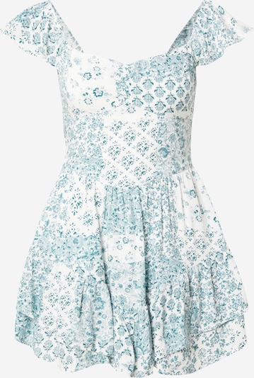 HOLLISTER Kesämekko värissä sinivihreä / vaaleansininen / valkoinen, Tuotenäkymä