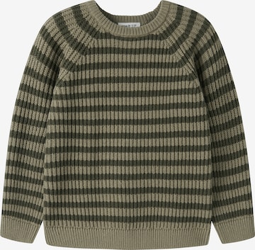 NAME IT - Pullover 'NMMVOLLY' em verde: frente