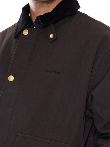 Carhartt WIP Übergangsjacke 'QUENTIN JACKET TOBACCO / BLACK'‌‌‌‌‌‌‌‌ in Braun