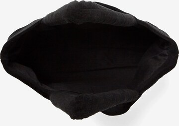 Karl Lagerfeld Nakupovalna torba ' Ikonik 2.0 Beach Terry' | črna barva