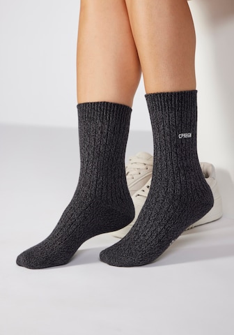 Chaussettes Copenhagen Studios en noir : devant
