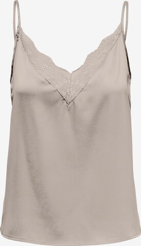 ONLY Top 'Victoria' in Beige: voorkant