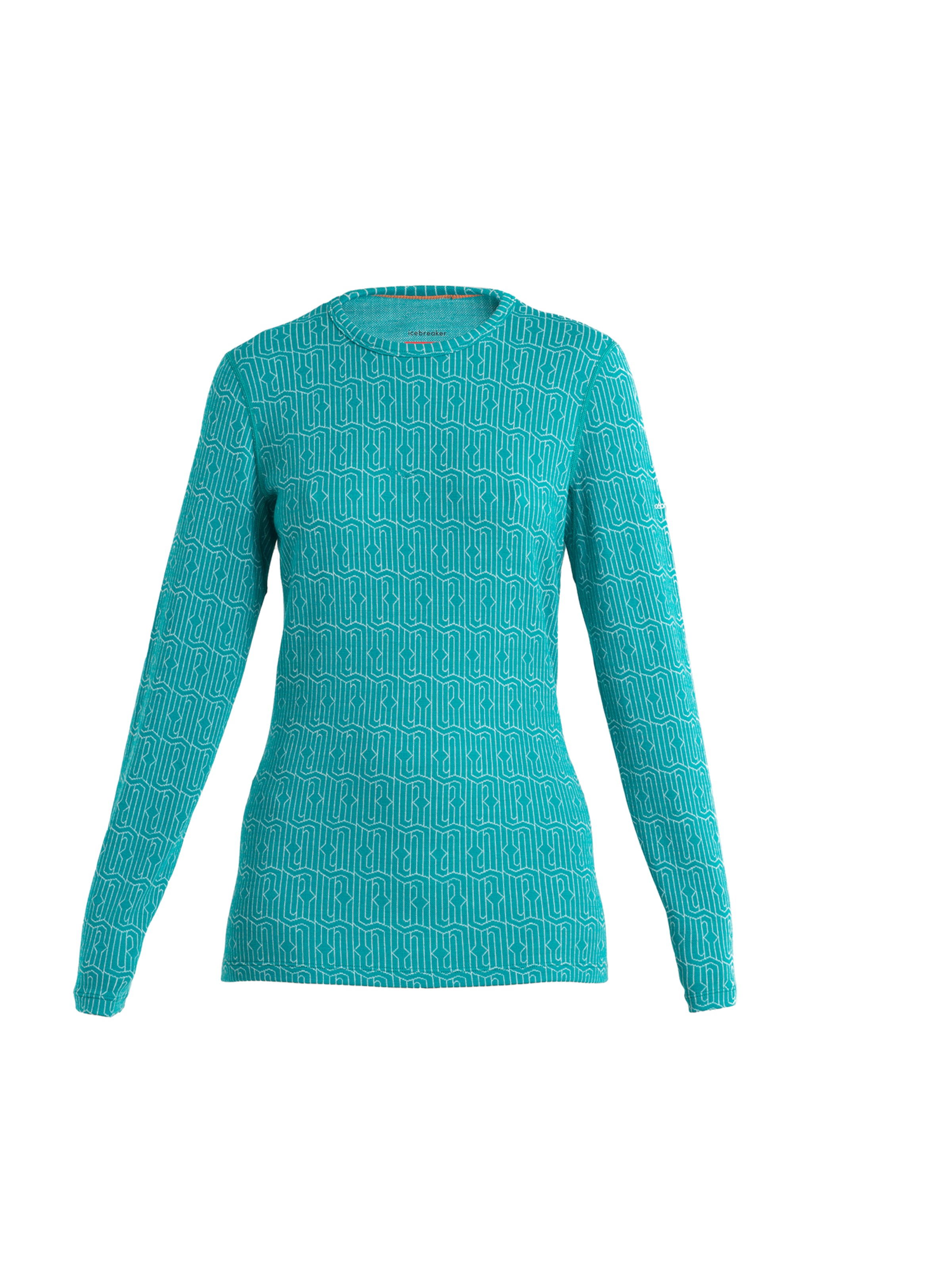 ICEBREAKERTehnička sportska majica 'Herenga' - zelena boja: prednji dio
