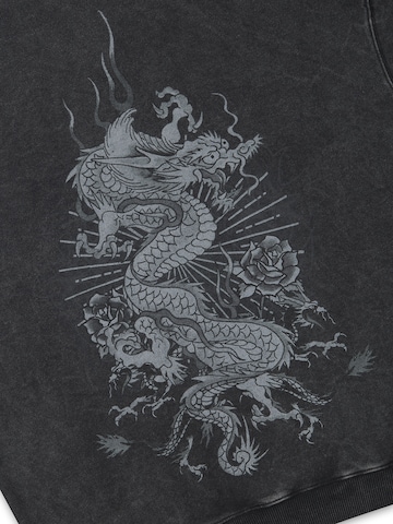 Ed Hardy Sweatshirt 'Gothic Dragon' in Schwarz