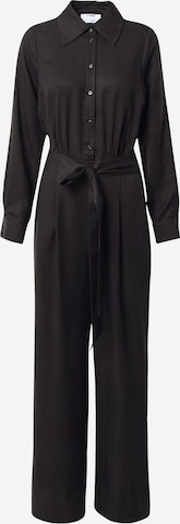 Tuta jumpsuit 'Kylie' di ABOUT YOU x Iconic by Tatiana Kucharova in nero: frontale