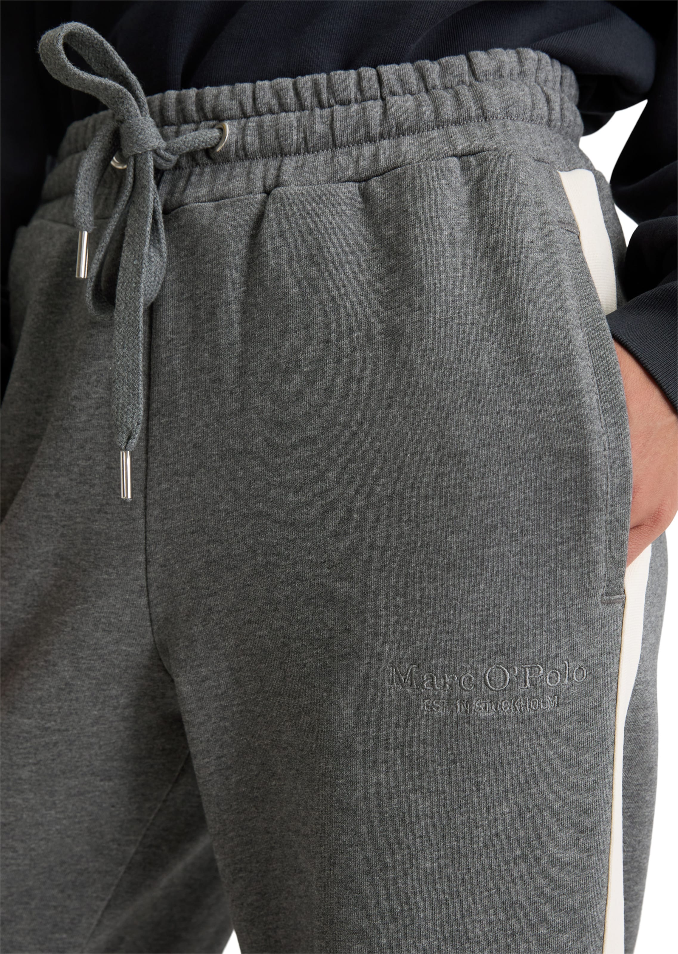 Marc O'Polo Loose fit Trousers in Grey