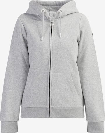 DreiMaster Maritim Sweatjacke in Grau: predná strana