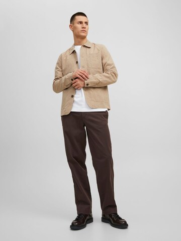 Regular Pantalon chino JACK & JONES en marron