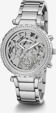 GUESS Analog Watch 'SOLSTICE' in Silver: front