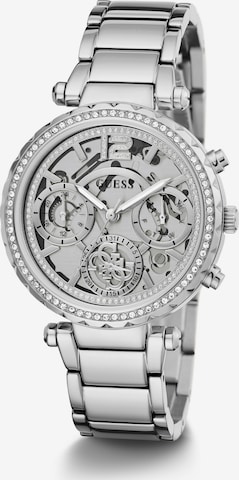 Orologio analogico 'SOLSTICE' di GUESS in argento: frontale